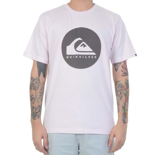 Camiseta Masculina Quiksilver Circle - ROSA / P