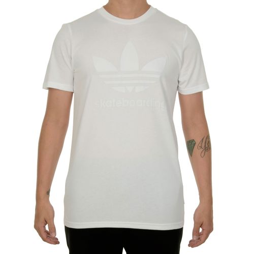 Camiseta Adidas Clima 3.0 Branca - BRANCO / P