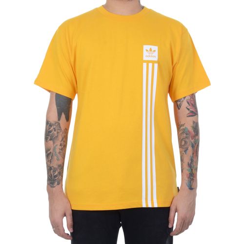 camiseta adidas amarela