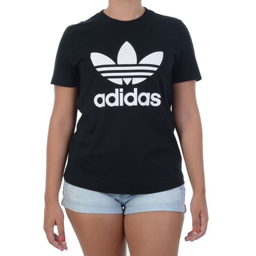 camiseta baby look adidas