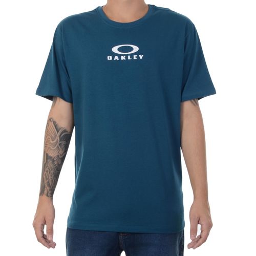 Camiseta Oakley Bark New Azul / P