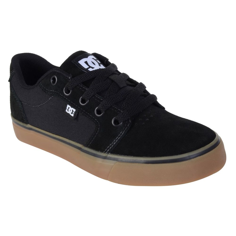 Tênis Unissex DC Shoes Anvil 2 LA Preto Marrom - overboard