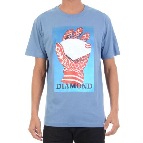 Camiseta Diamond Ice Tee Slate - AZUL / P