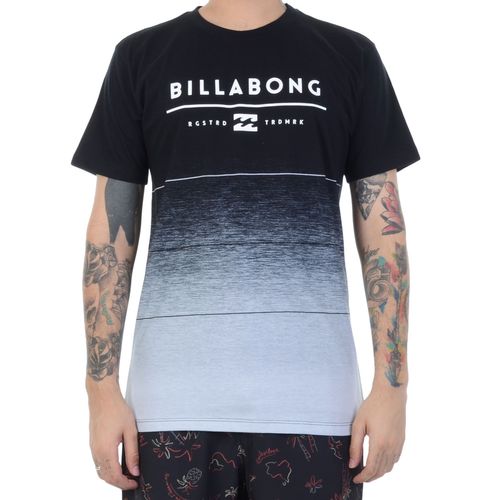 Camiseta Billabong Allday Gradient - PRETO / P