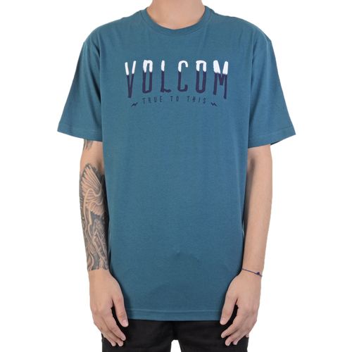 Camiseta Volcom Silk T Mark - VERDE / M