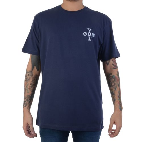 Camiseta Volcom Silk Cross - MARINHO / M