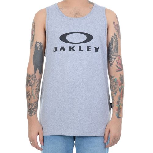 Camiseta Oakley Regata Bark Tank Cinza / P