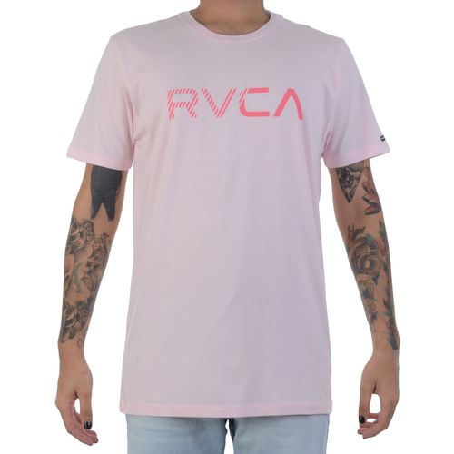 Camiseta RVCA Blinded - ROSA / G