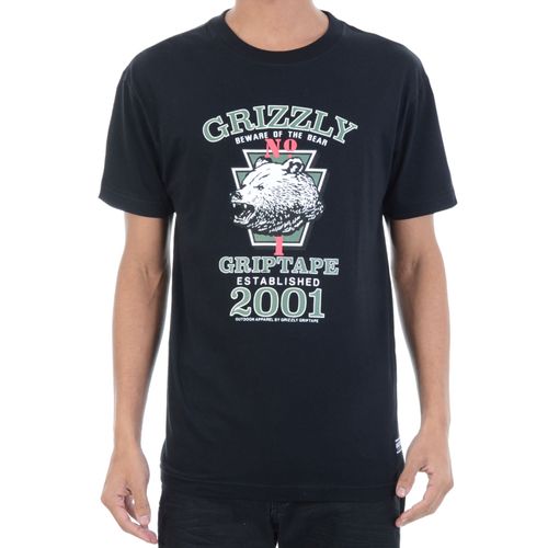 Camiseta Grizzly High Mountain - PRETO / P
