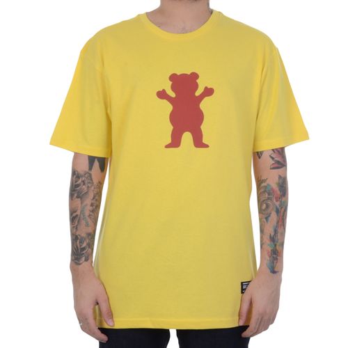 Camiseta Grizzly Bear - AMARELO / P