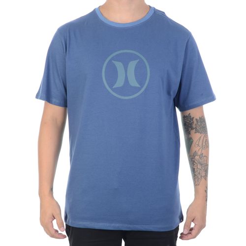 Camiseta Masculina Hurley Round - MARINHO / P