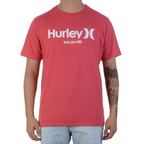 Camiseta Hurley Ilha do Mel - VERMELHO / G