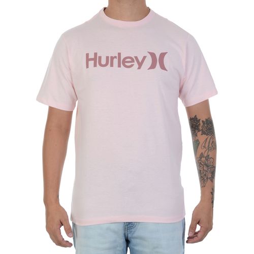 Camiseta Hurley Silk O & O - ROSA / GG
