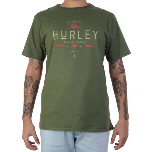 Camiseta Hurley Quality Goods - VERDE / P