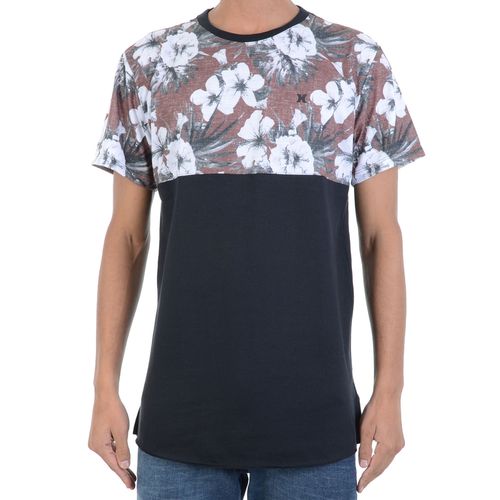 Camiseta Masculina Hurley Premium Floral - VINHO / P