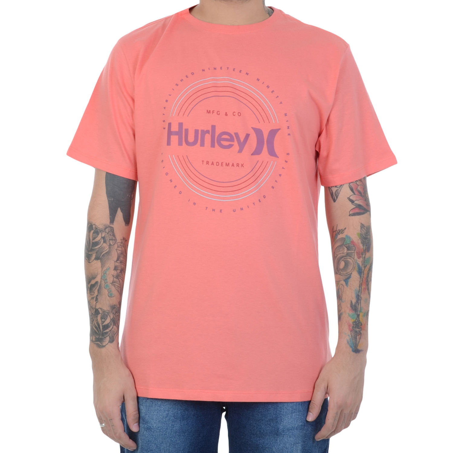 Camiseta Hurley Circle