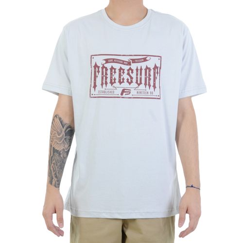 Camiseta FreeSurf Punk Written - CINZA / P