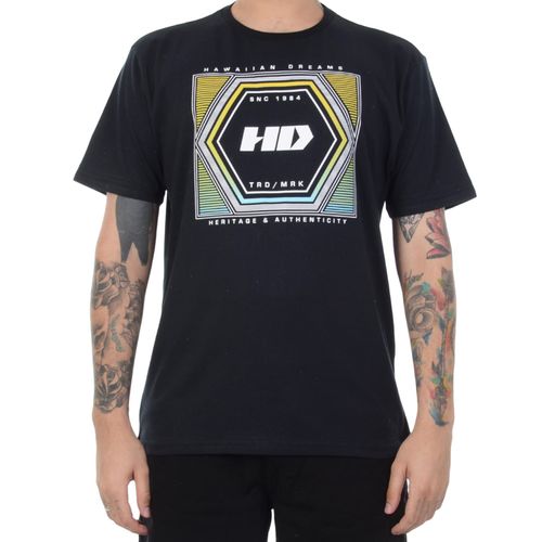 Camiseta HD Square - PRETO / P