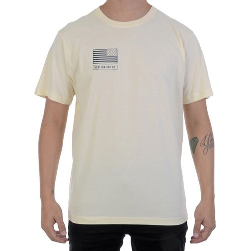 Camiseta New Era Tee Militar - AMARELO / P