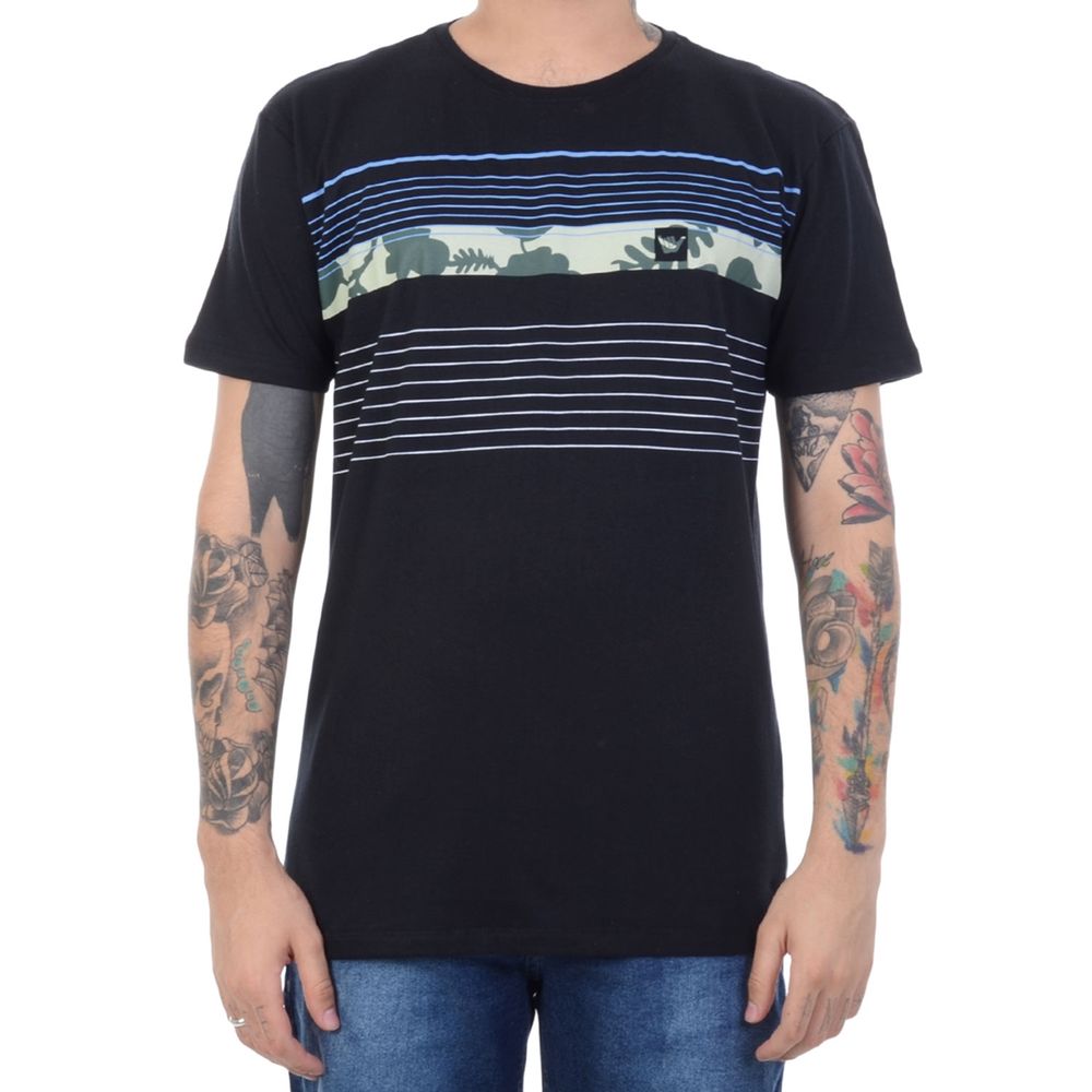 camiseta hang loose preta