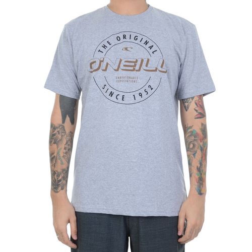 Camiseta O'neill Circle Logo - CINZA / P