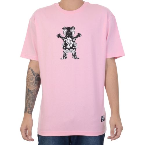 Camiseta Grizzly Especial Ursinho Rosa / M