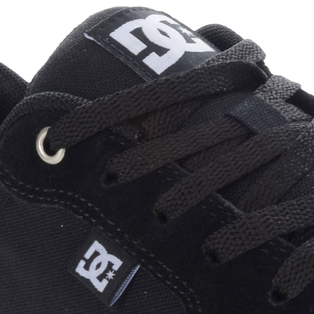 Tênis Unissex DC Shoes Anvil 2 LA Preto e Branco overboard