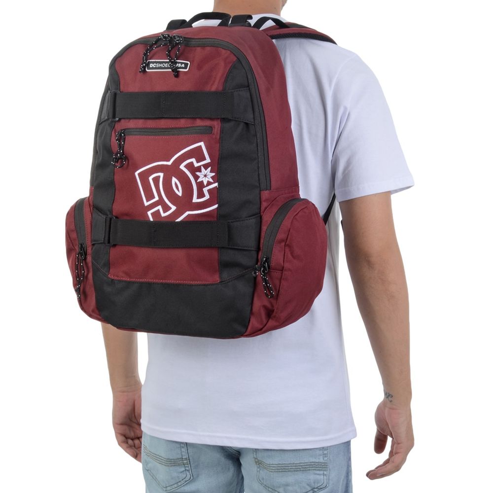 Mochila DC Shoes Skate Bag Vinho overboard