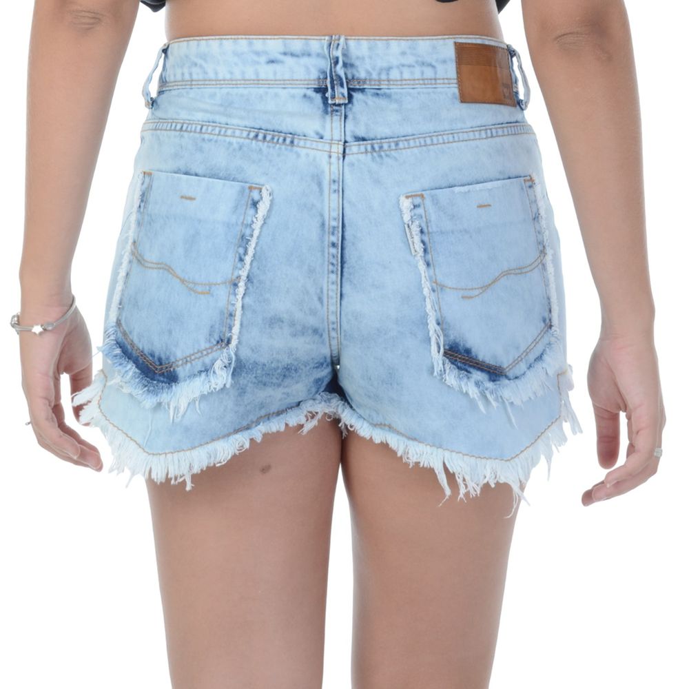 Shorts Hang Loose Denim Azul overboard