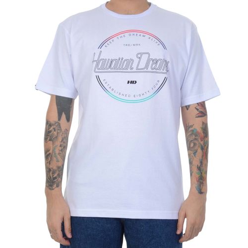 Camiseta HD Colors Circle - BRANCO / P