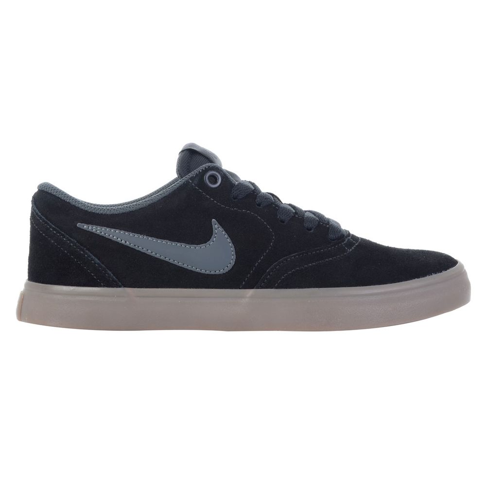 nike sb check solar leather black