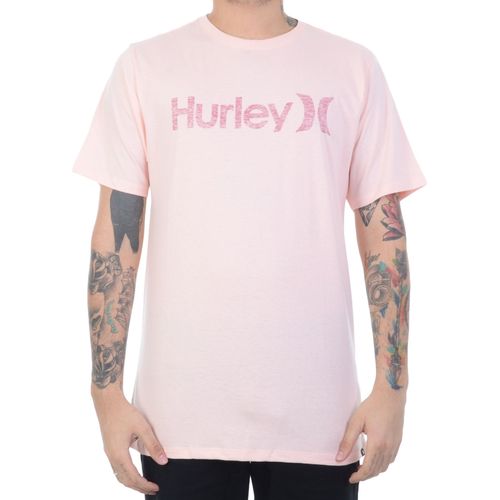 Camiseta Hurley Silk O & O - ROSA / G