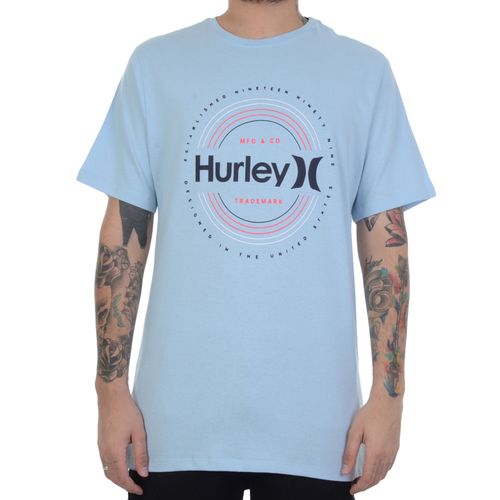 Camiseta Hurley Circle - AZUL / G