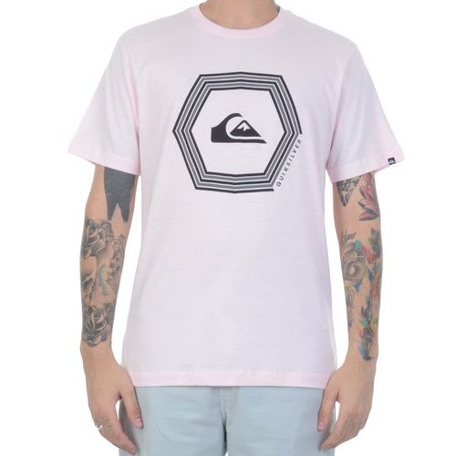 Camiseta Masculina Quiksilver Wave Favol - ROSA / P