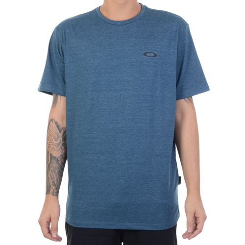 Camiseta-Oakley-Silk-Azul-