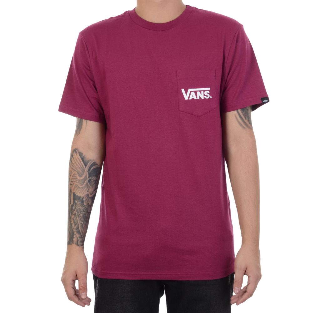 camiseta vans classic feminina