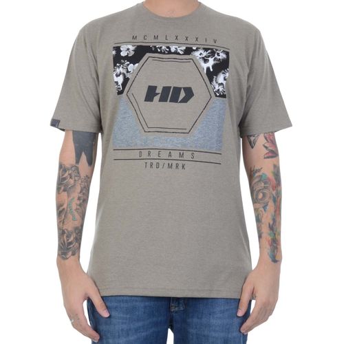 Camiseta HD Dark Tropical - BEGE / M
