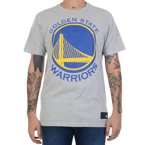 Camiseta New Era Golden State Warriors Mescla / P