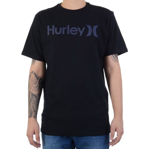 Camiseta Hurley Silk O & O - PRETO / P