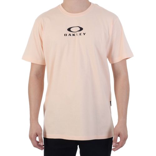 Camiseta Oakley Bark New Tee - ROSA / P