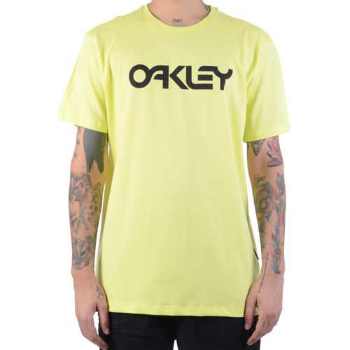 Camiseta Masculina Oakley Bark New Vermelha - overboard