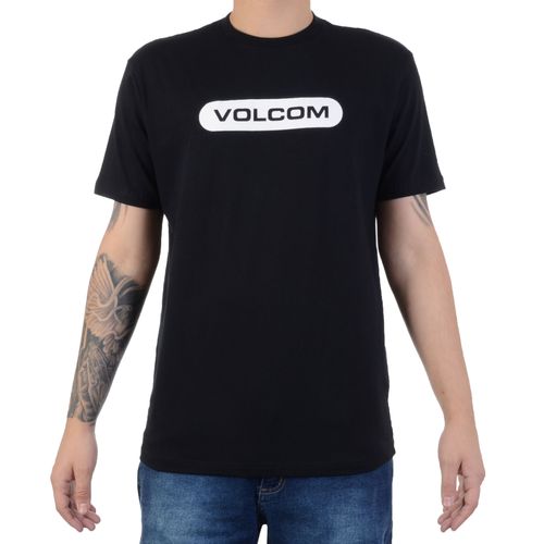 Camiseta Volcom New Euro - PRETO / P