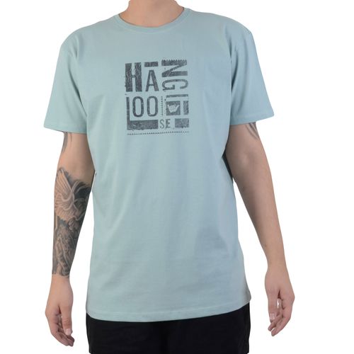 Camiseta Hang Loose Typo - AZUL / P