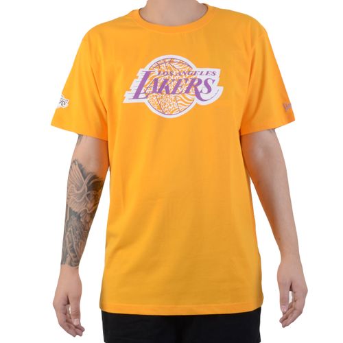 Camiseta New Era NBA Animals Loslak - AMARELO / M