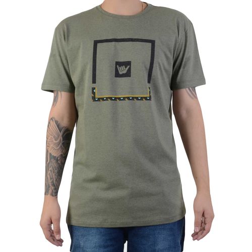 Camiseta Hang Loose Logafricor - VERDE / P