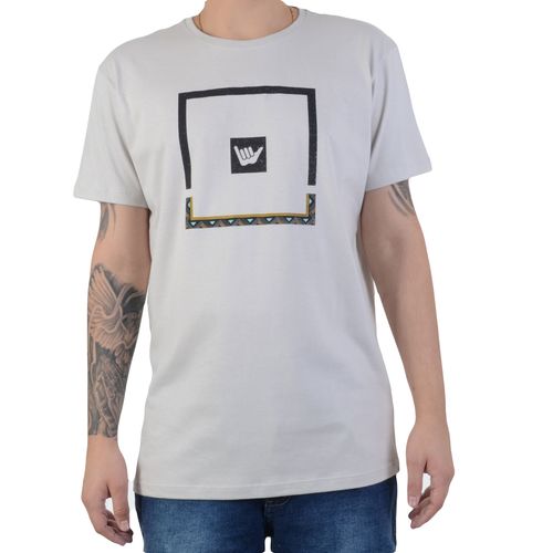 Camiseta Masculina Hang Loose Logafricor - GRAFITE / P