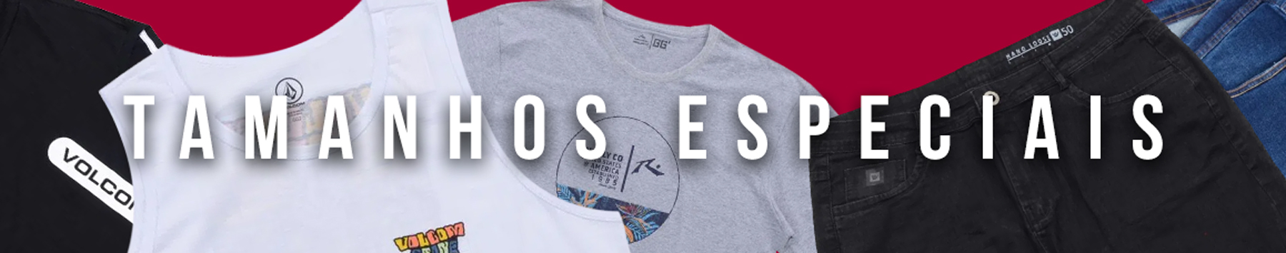 camisas tamanhos especiais