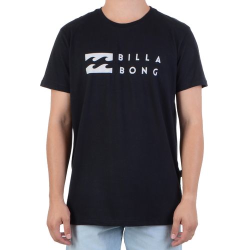 Camiseta Billabong Logo Basica - PRETO / P