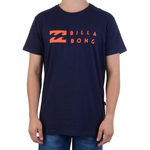 Camiseta Billabong Logo Basica - MARINHO / M