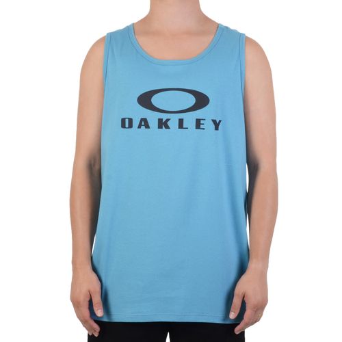 Camiseta Regata Oakley Bark Tank Azul / GG